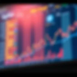 Graph depicting cryptocurrency market trends