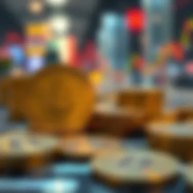 Visual representation of market factors influencing Euro to USD currency pair