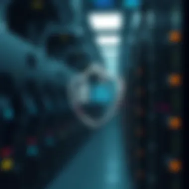 Security Measures in Azure Cloud Mining Visual representation of security measures in Azure Cloud