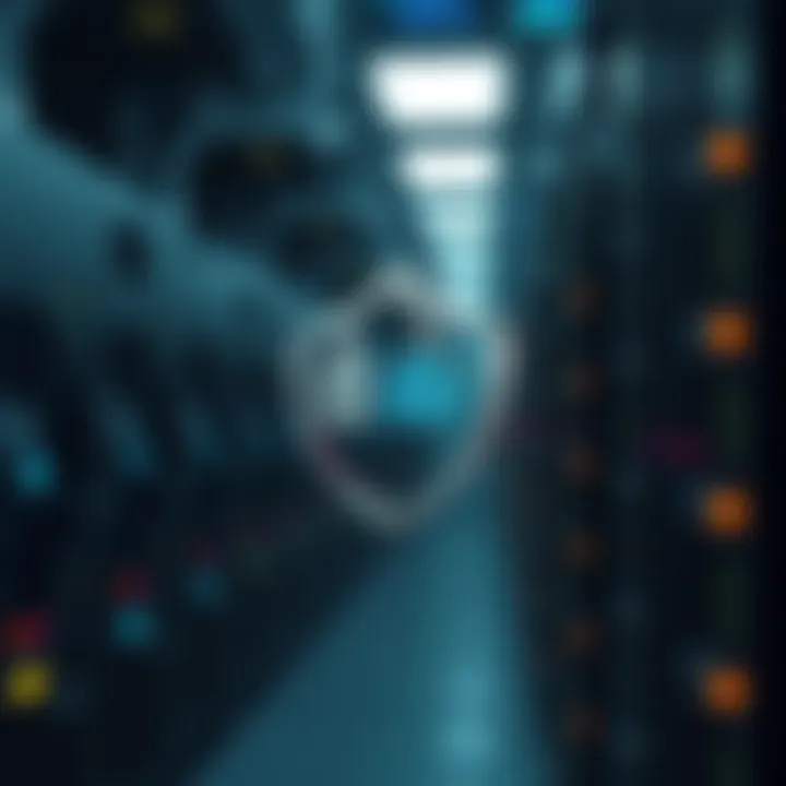 Security Measures in Azure Cloud Mining Visual representation of security measures in Azure Cloud