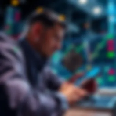 Investment analysis using coin market apps