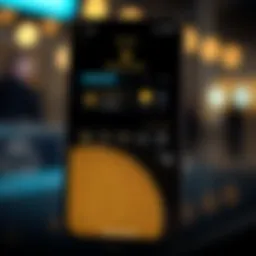 Binance Chain Wallet user interface on iOS