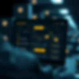 User interface of Binance Convert showcasing cryptocurrency swap options