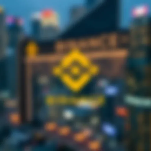 Binance HK logo showcasing its identity