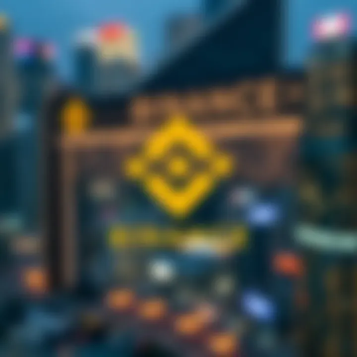 Binance HK logo showcasing its identity