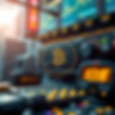 Illustration depicting security protocols in crypto trading