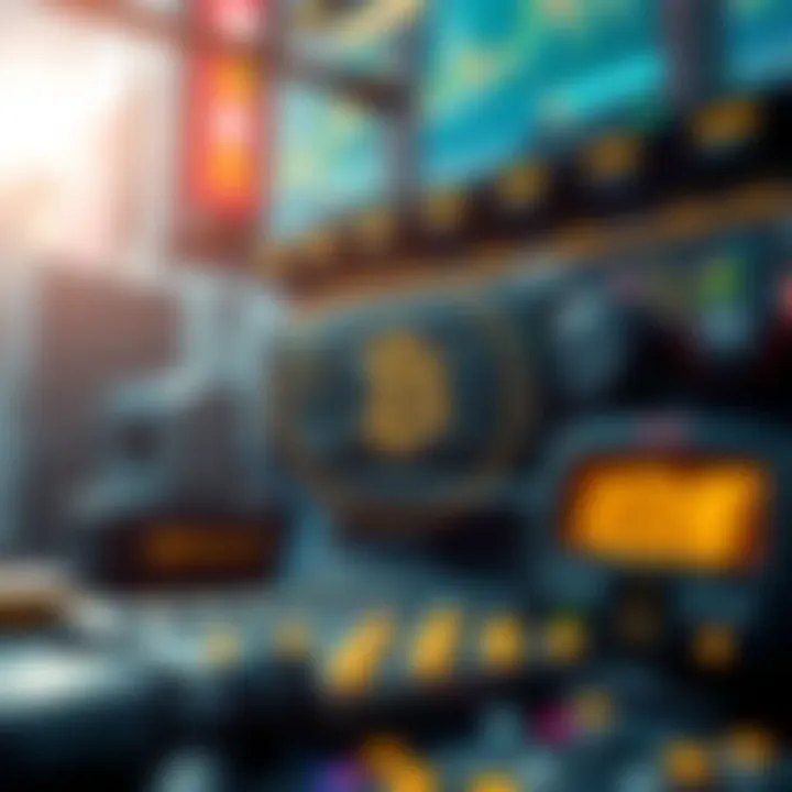 Illustration depicting security protocols in crypto trading