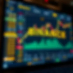 Visual representation of Binance trading interface