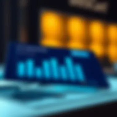 Graph illustrating user feedback and ratings for the BlockCard app