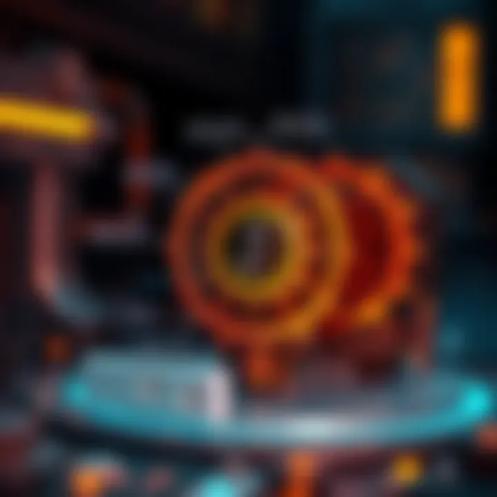 Mechanics of Browser Mining Technology Diagram showcasing the mechanics of browser mining technology