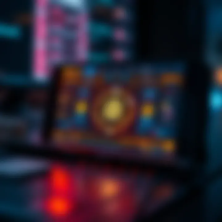 A secure digital wallet interface for cryptocurrency