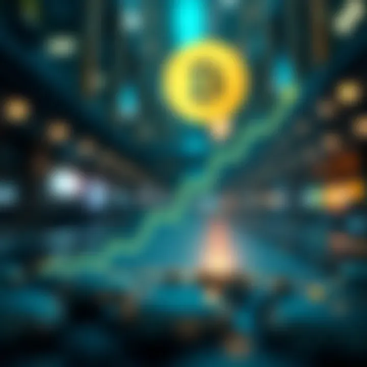 Graph illustrating growth trajectories of Chia Coin