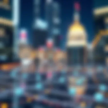 Visual representation of regulatory frameworks impacting cryptocurrencies