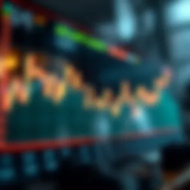 Market Trends Illustrated by Line Charts Line chart displaying market trends