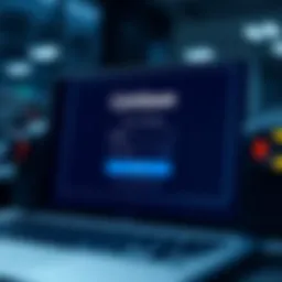 Secure login interface for Coinbase