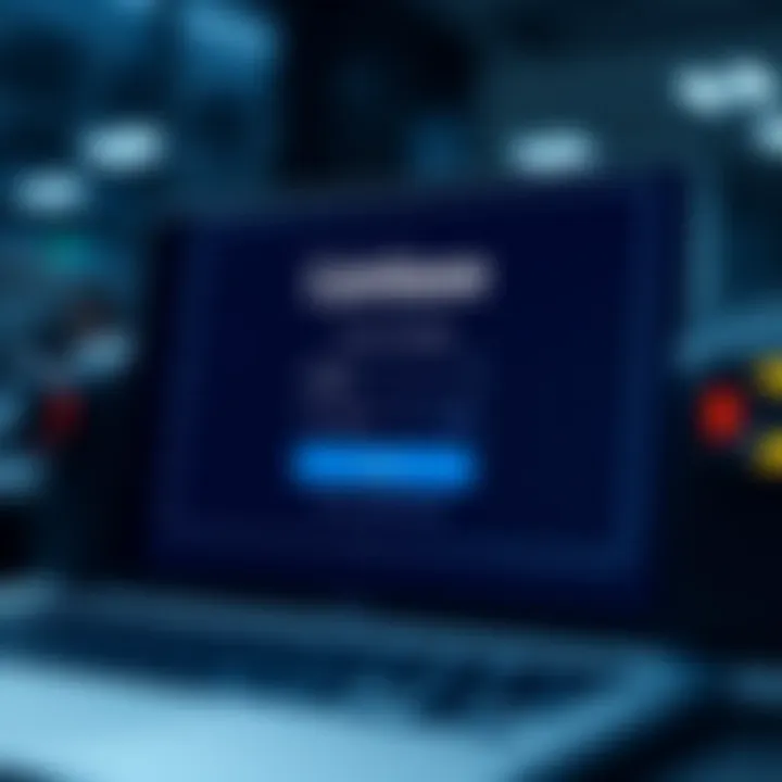 Secure Login Interface Secure login interface for Coinbase