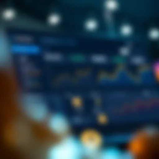 Understanding the Coinbase Dashboard A detailed view of the Coinbase dashboard displaying various cryptocurrencies