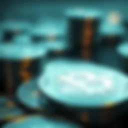 Visual representation of collateral-free crypto borrowing