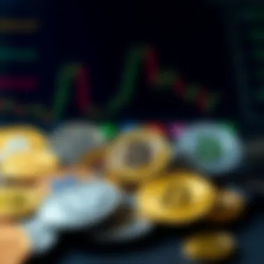 Diverse Cryptocurrency Icons