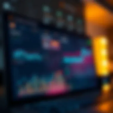 An advanced dashboard for monitoring cryptocurrency portfolios