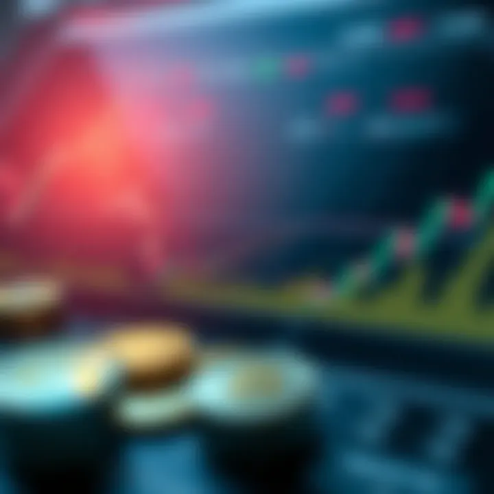 Graphical analysis of investment strategies in cryptocurrency