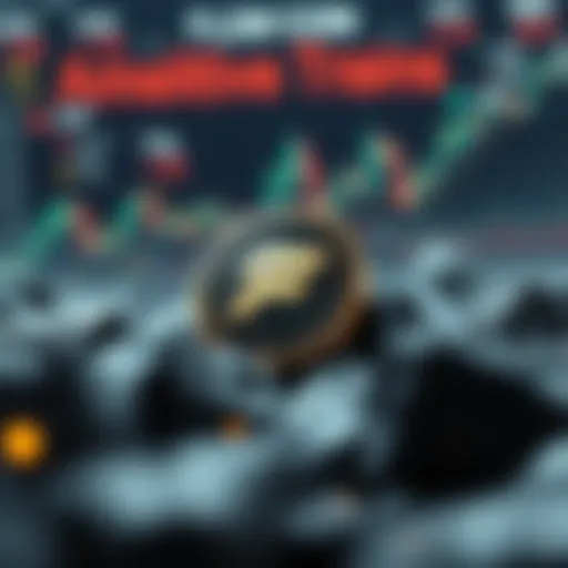 Flow Coin market overview with graphical representation