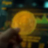 Visual representation of a blockchain wallet interface