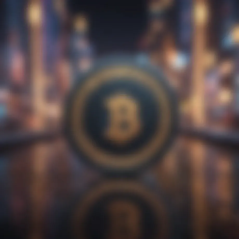 Conceptual illustration representing blockchain technology