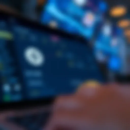 Visual representation of Coinbase wallet creation interface