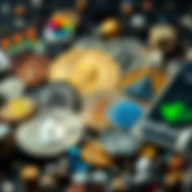 Variety of Digital Assets Diverse cryptocurrencies available within the Coinbase wallet