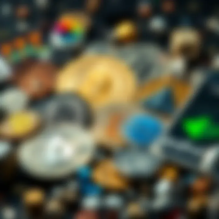 Variety of Digital Assets Diverse cryptocurrencies available within the Coinbase wallet