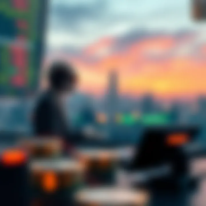 Illustration of automated trading systems in cryptocurrency