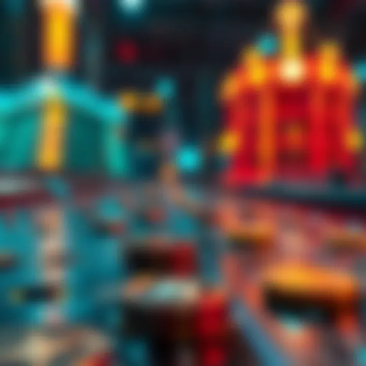 Illustration of technological security in blockchain