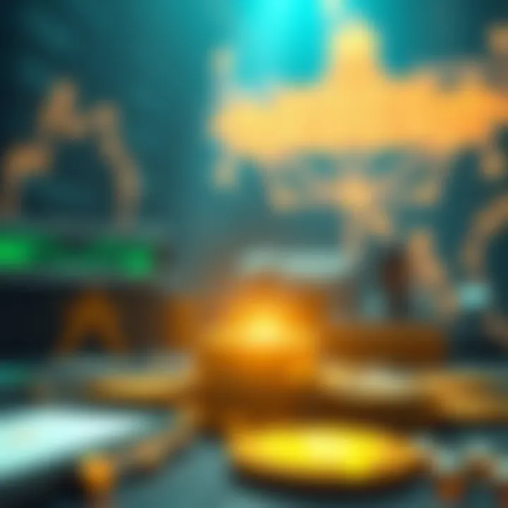 Decentralized Finance Explained An illustration of decentralized finance concepts and their applications