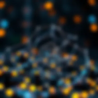 Blockchain as the Backbone of Web3 Visual representation of blockchain technology in action