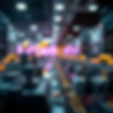 Visual representation of technological advancements in blockchain