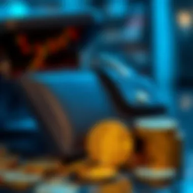 Navigating Digital Assets with Confidence Illustration of a digital wallet with coins