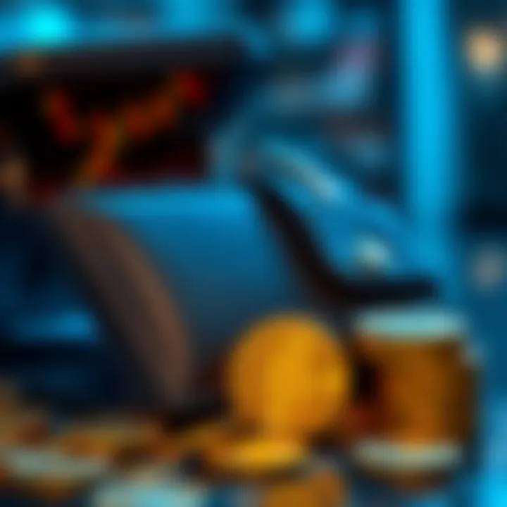 Navigating Digital Assets with Confidence Illustration of a digital wallet with coins