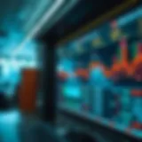 Modern cryptocurrency exchange platform interface