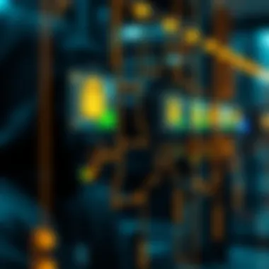 A conceptual image of policy frameworks combating cyber threats