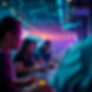 Community Engagement in Crypto Graphic showcasing community engagement in cryptocurrency ecosystems