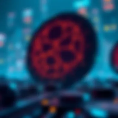 Regulatory Frameworks in the Crypto Landscape Illustration of regulatory frameworks influencing cryptocurrencies