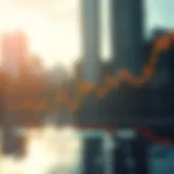 A graph illustrating GBTC stock performance over time