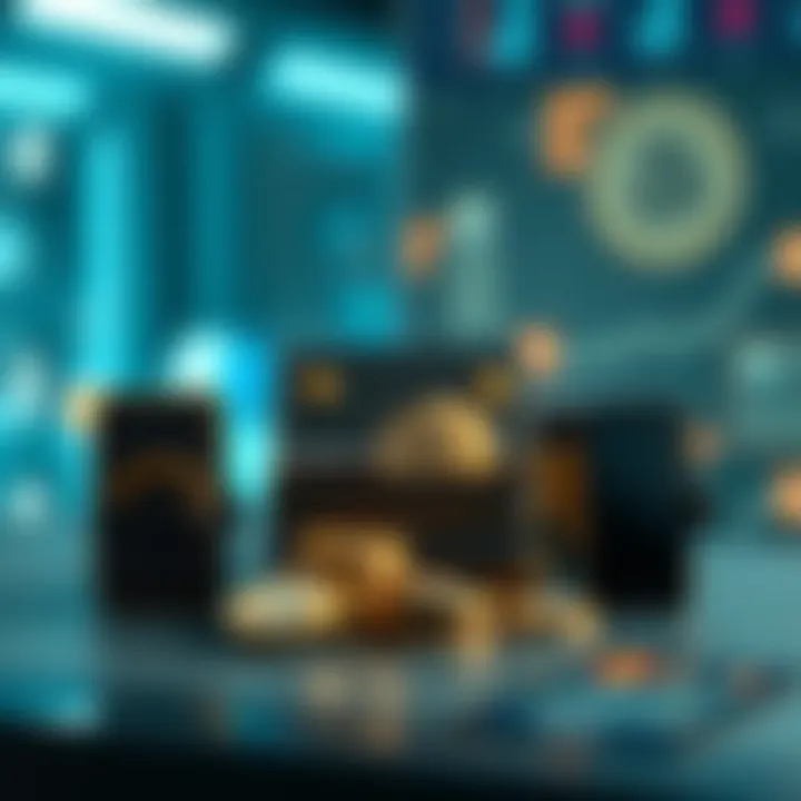 A graphic representation of NFT storage solutions across various wallets.