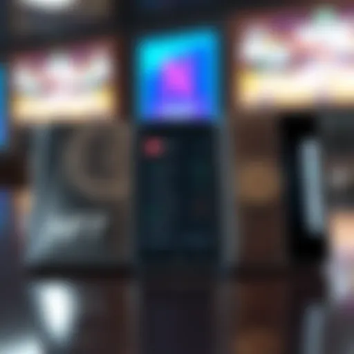 A visual comparison of different NFT digital wallets showcasing their features.