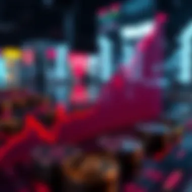 Cryptocurrency Market Trends Graph depicting cryptocurrency market trends