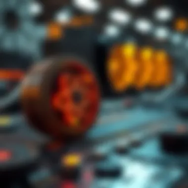 Graph depicting benefits of atom coin mining