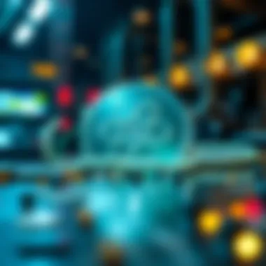 Infographic on the future potential of atom coin mining