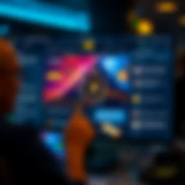 Engaging Cryptocurrency Forum Interface A vibrant discussion forum interface showcasing cryptocurrency topics