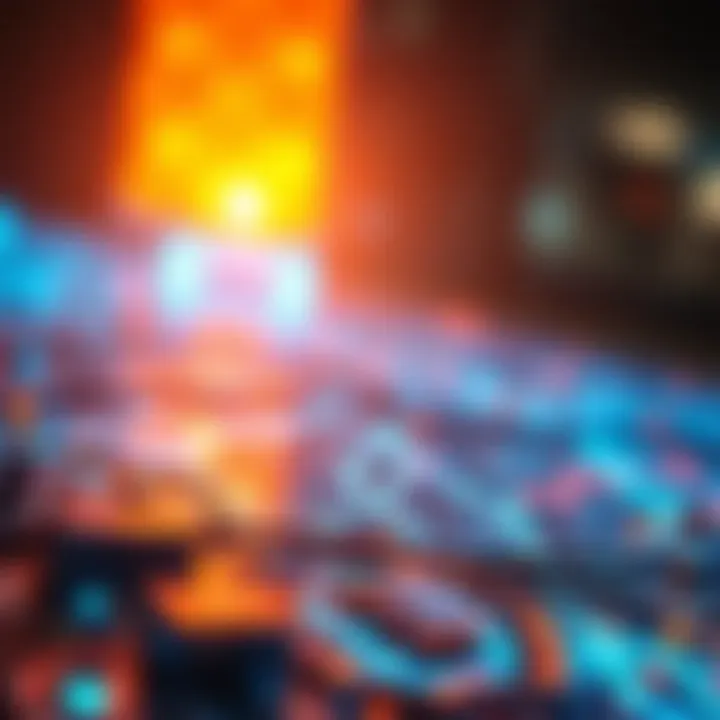 Visual Representation of Blockchain Technology Blockchain technology visual representation